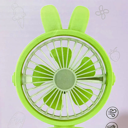 Portable Side Table Charging Mini Hand Fan